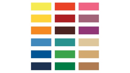 RAL colour card