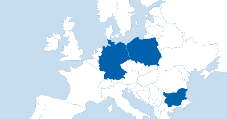 Trading companies map
